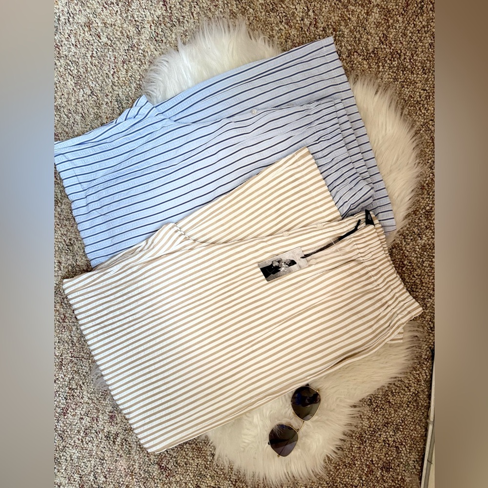 Sincerely Jules Striped Pants Set